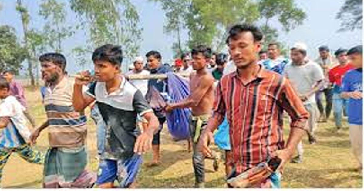 উখিয়া সীমান্তে মাইন বিস্ফোরণে উড়ে গেল যুবকের পা