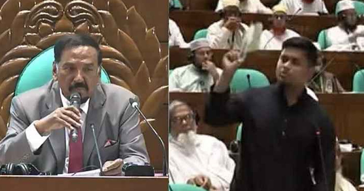 দিস ইজ নট শাহবাগ: হাসনাতকে স্পিকার