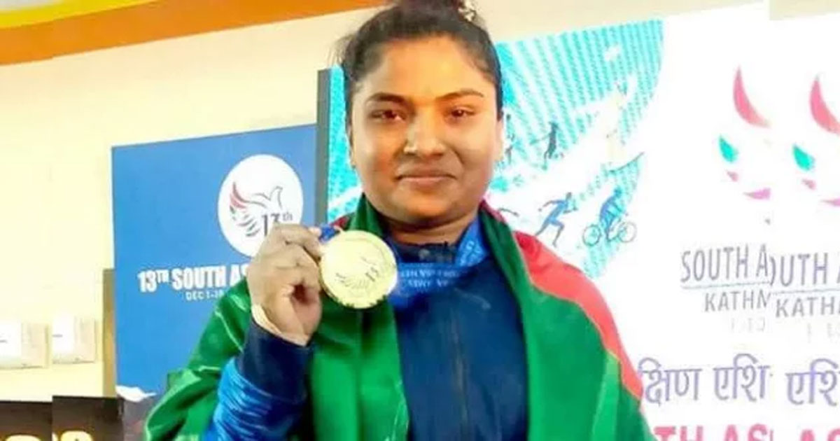 দুই বছর নিষিদ্ধ ভারোত্তোলক মাবিয়া