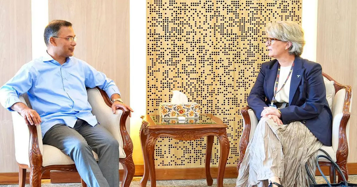 প্রধানমন্ত্রীর সঙ্গে সাক্ষাৎ করেছেন টেলিনর গ্রুপের প্রেসিডেন্ট