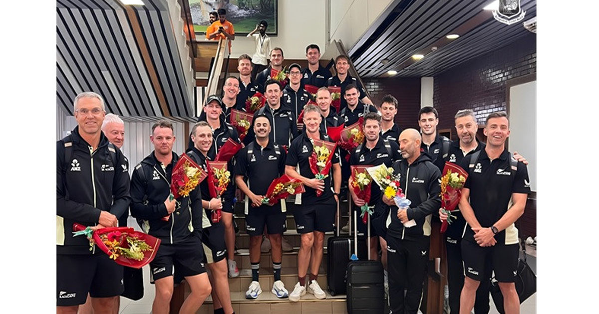 ওয়ানডে ও টি-টোয়েন্টি খেলতে ঢাকায় নিউজিল্যান্ড দল