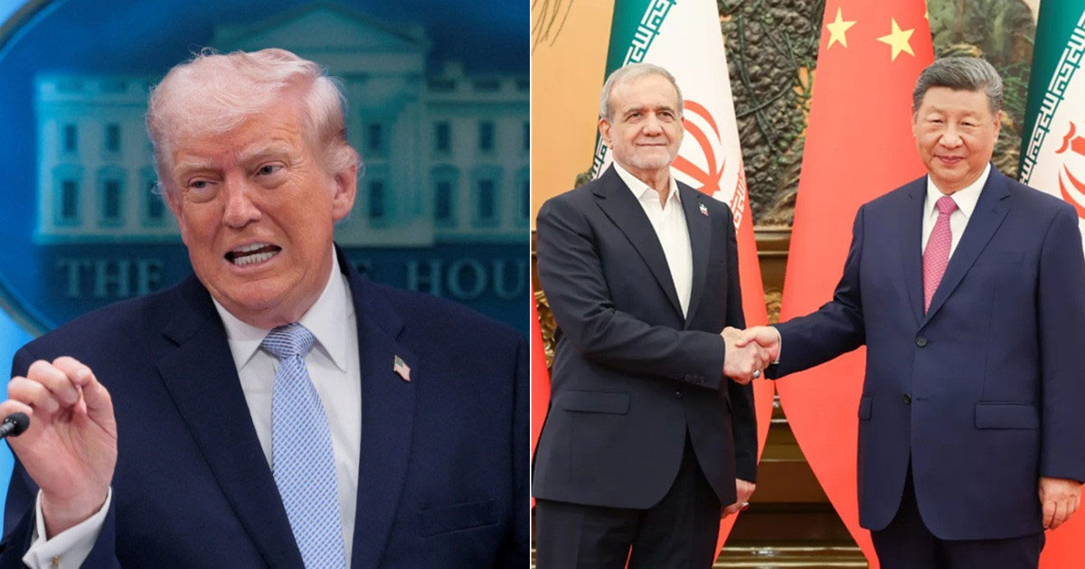 ইরান ইস্যুতে ট্রাম্পের শুল্ক হুমকি, পাল্টা হুঁশিয়ারি চীনের