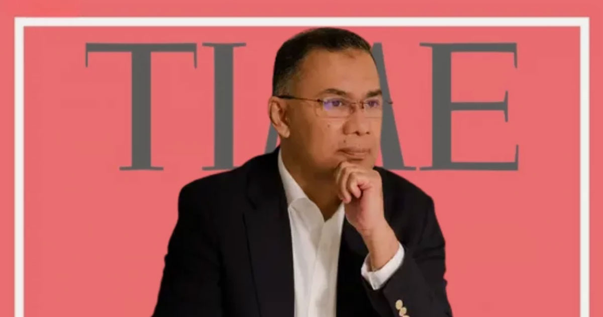 টাইম ম্যাগাজিনের ১০০ প্রভাবশালী ব্যক্তির তালিকায় তারেক রহমান