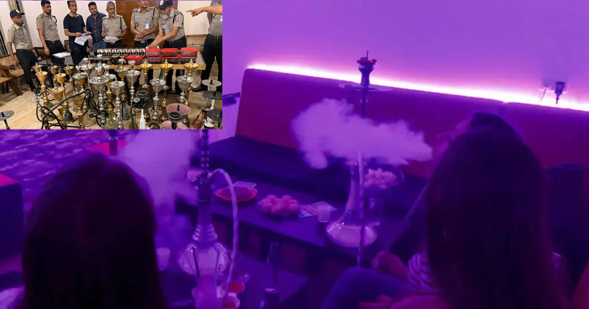 গুলশানে সিসা বারে ডিএনসির অভিযান, ম্যানেজার আটক