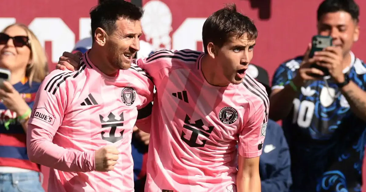 জোড়া গোলে মায়ামিকে জেতালেন মেসি