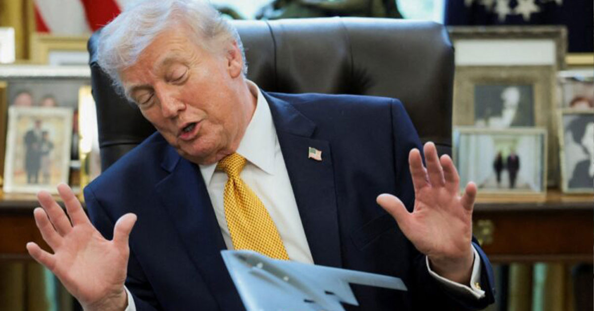 প্রেসিডেন্টের দায়িত্ব অত্যন্ত বিপজ্জনক: ট্রাম্প