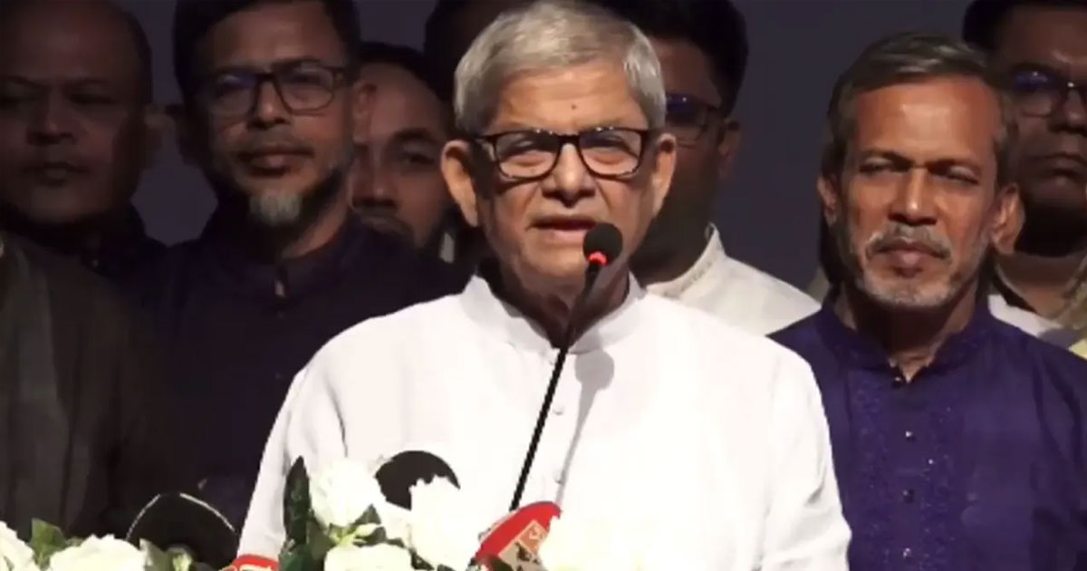 “সংবিধান সংস্কার পরিষদ নিয়ে বিএনপি একমত একেবারেই হয়নি”