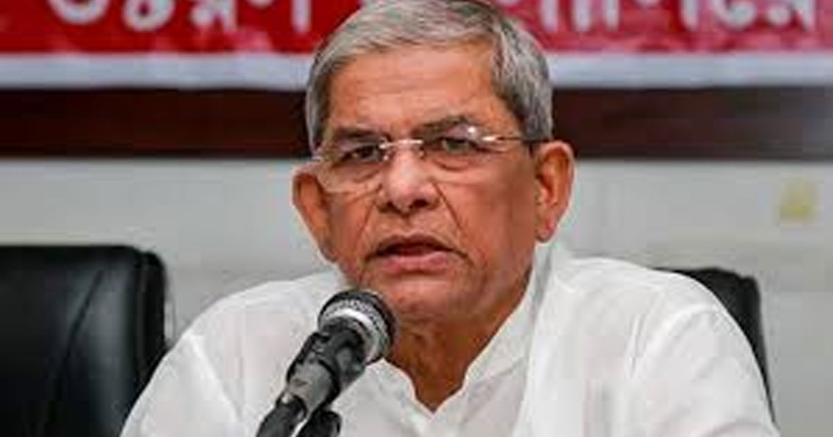 রোহিঙ্গা সমস্যা সমাধানে বিদেশিদের সহায়তা চাওয়া হয়েছে: মির্জা ফখরুল