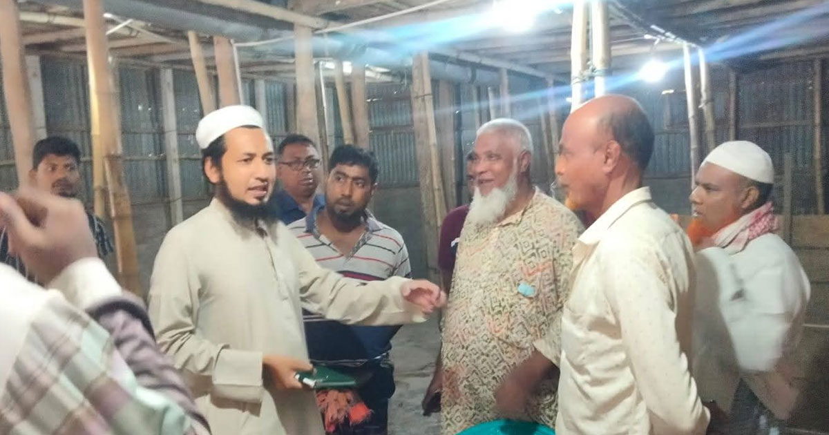রাজবাড়ীতে পেঁয়াজ হাটে ধলতা বিরোধী অভিযান, দুই ব্যবসায়ীকে জরিমানা