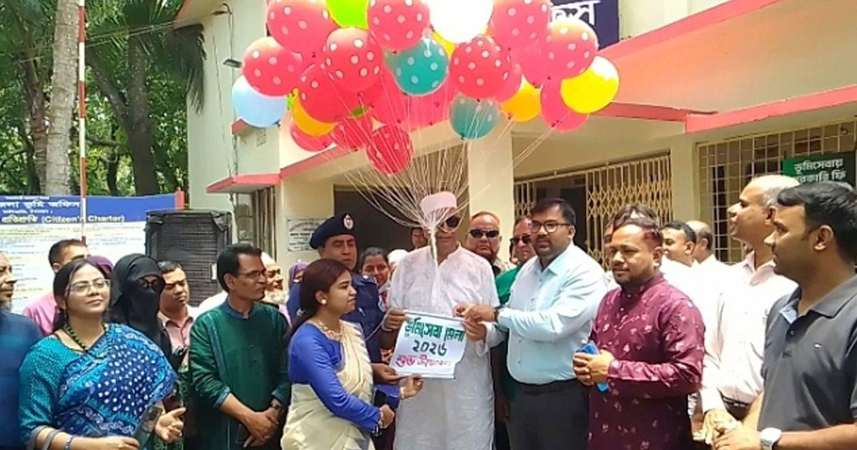 কালিহাতীতে তিন দিনব্যাপী ভূমি সেবা মেলার উদ্বোধন