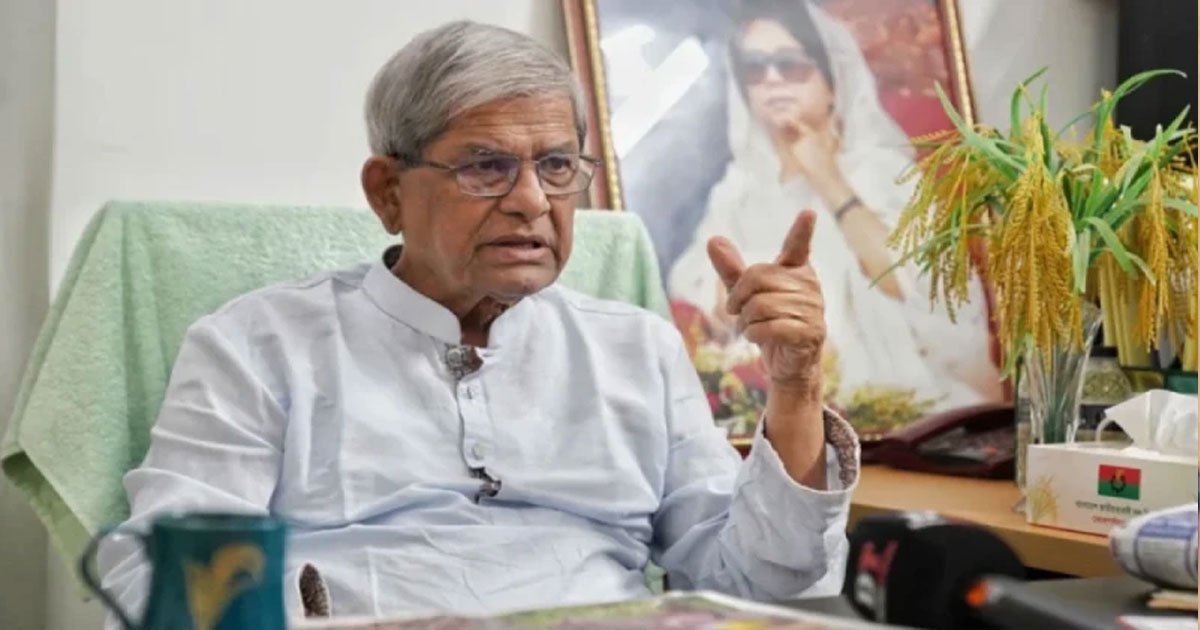 ধর্ষণ-শিশু নির্যাতন সমাজের নৈতিক অবক্ষয়ের ফল : মির্জা ফখরুল