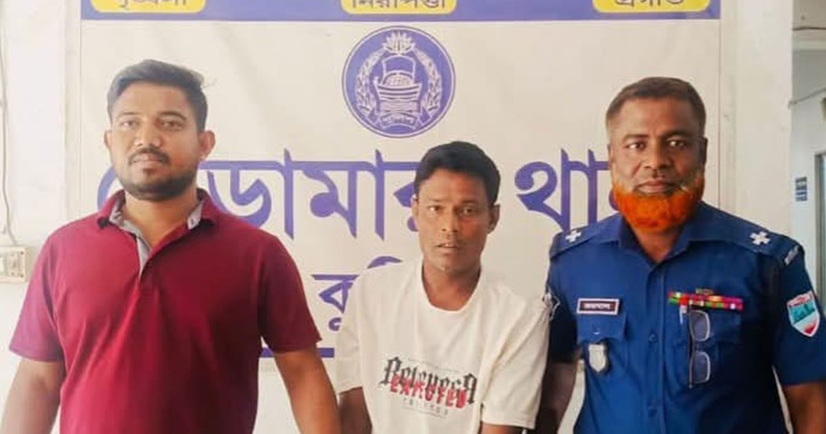 কুষ্টিয়ায় নাতনিকে ধর্ষনের অভিযোগে নানাকে পুলিশে দিল জনতা