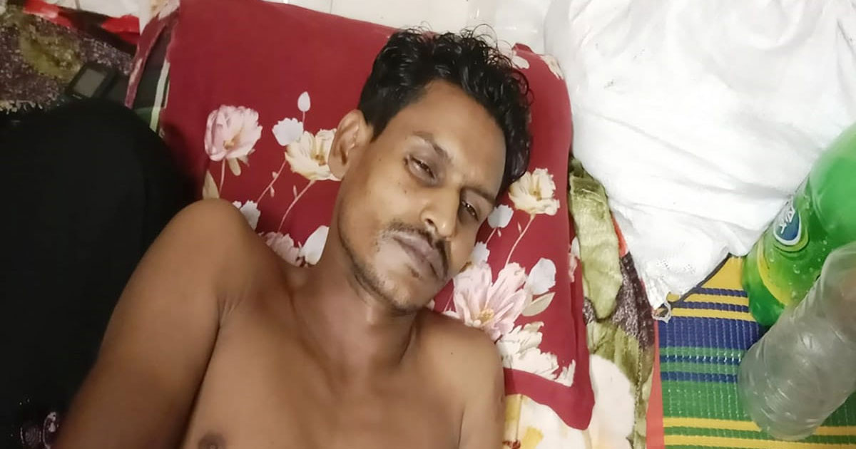 পাঁচভুলাট গ্রামে চাঁদা না দেওয়ায় বিএনপি কর্মীকে হাতুড়িপেটা