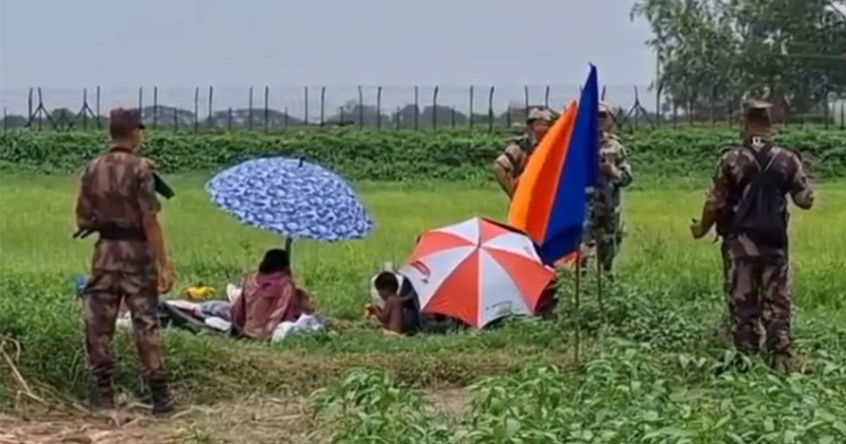 রৌমারী সীমান্তে ৯ জনকে এখনো ফেরত নেয়নি বিএসএফ