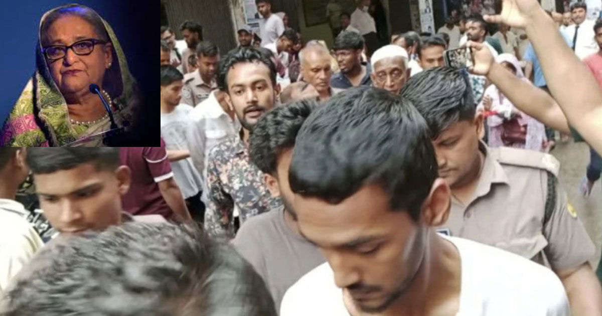শেখ হাসিনার ছবি নিয়ে মিছিলের অভিযোগে ১৩ জনের রিমান্ড
