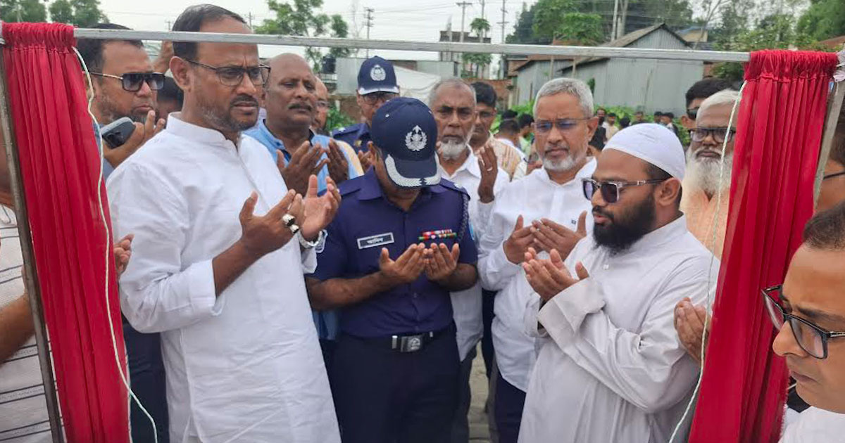 টাঙ্গাইলে পানি পরিশোধনাগার ও উচ্চ জলাধারের নির্মাণকাজ উদ্বোধন