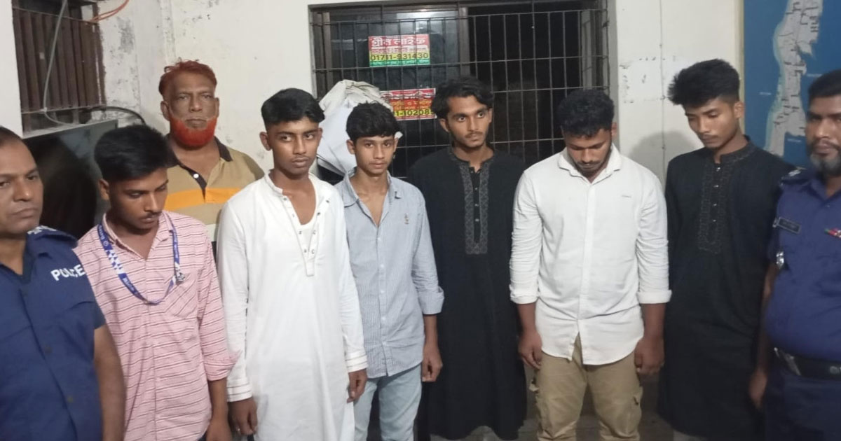 ছাত্রলীগের কার্যক্রমের প্রস্তুতিকালে আটক ৬
