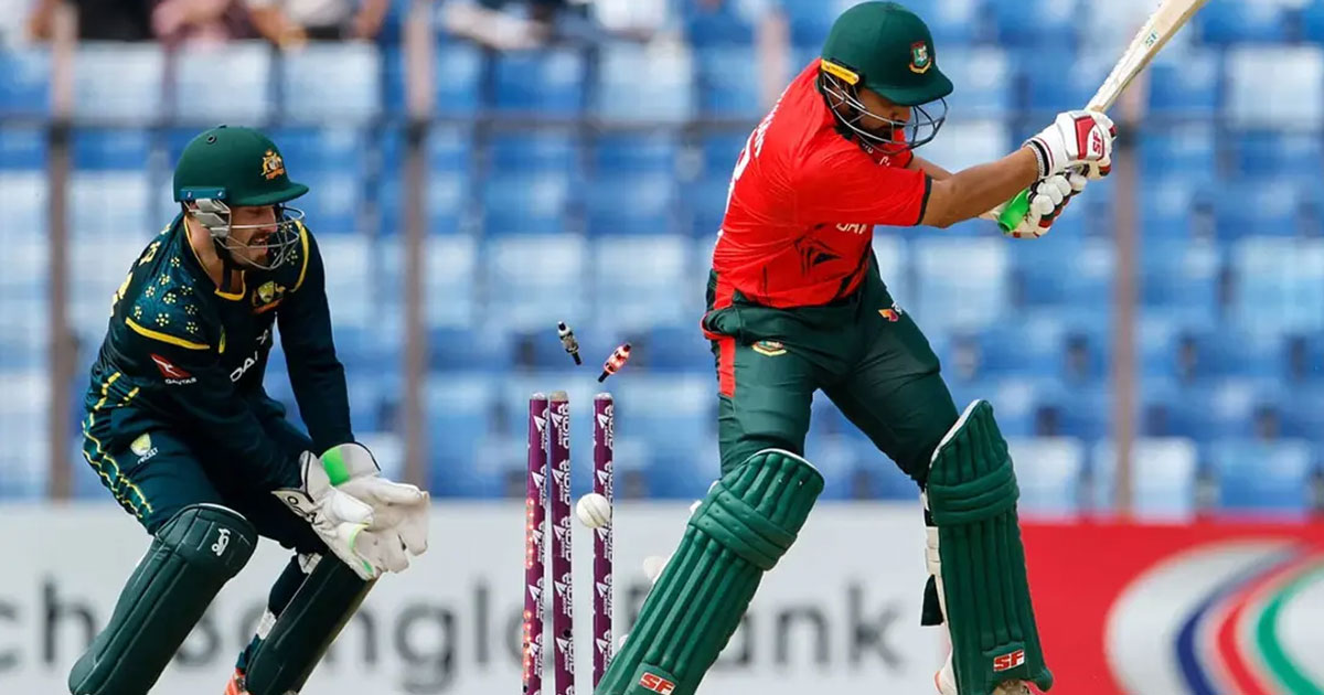 অস্ট্রেলিয়ার কাছে হোয়াইটওয়াশ বাংলাদেশ