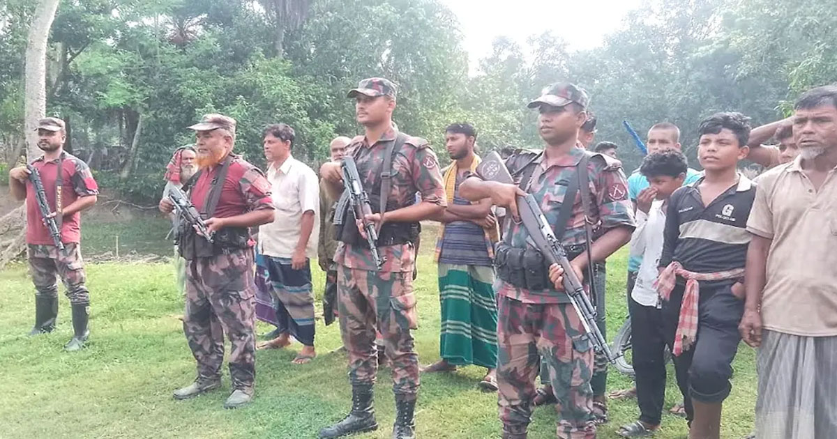 মেহেরপুর সীমান্তে ৭ জনকে পুশইনের চেষ্টা, বিজিবি ও গ্রামবাসীর প্রতিরোধ