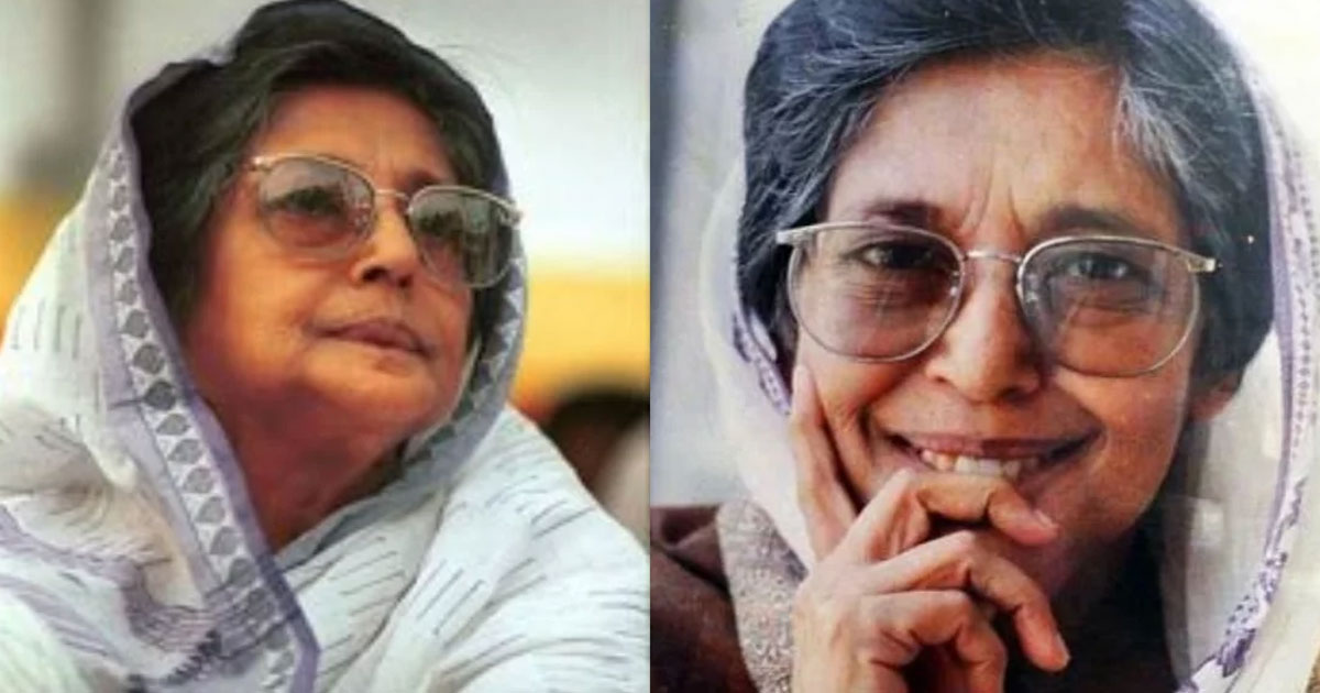 আজ শহীদ জননী জাহানারা ইমামের মৃত্যুবার্ষিকী