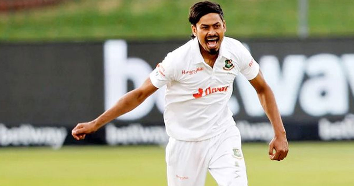 পেসারবান্ধব উইকেটে স্পিনের জাদু, রেকর্ড গড়লেন তাইজুল