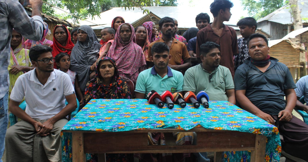 স্বজনদের অভিযোগ হত্যা মামলার বাদীর পরিবারকে আসামি পক্ষের হুমকি