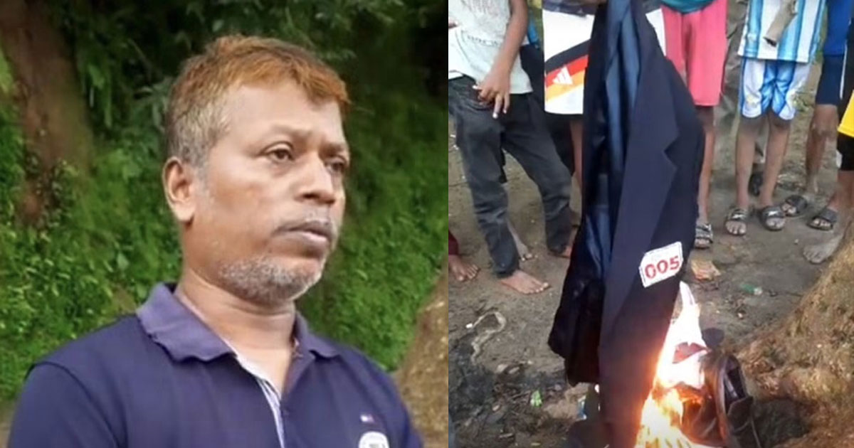 ফেডারেশনের উপর ক্ষোভে ইউনিফর্ম পোড়ালেন কারাতে কোচ কাজল