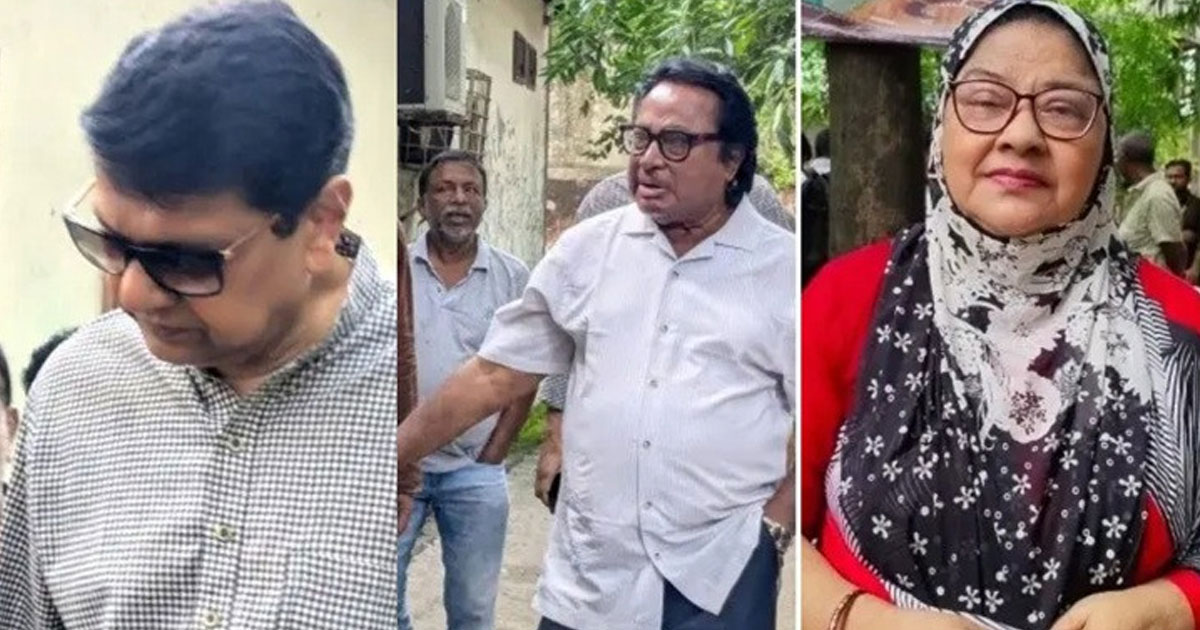 নীরবেই বেরিয়ে গেলেন আলমগীর ও উজ্জ্বল, আক্ষেপ কল্পনার