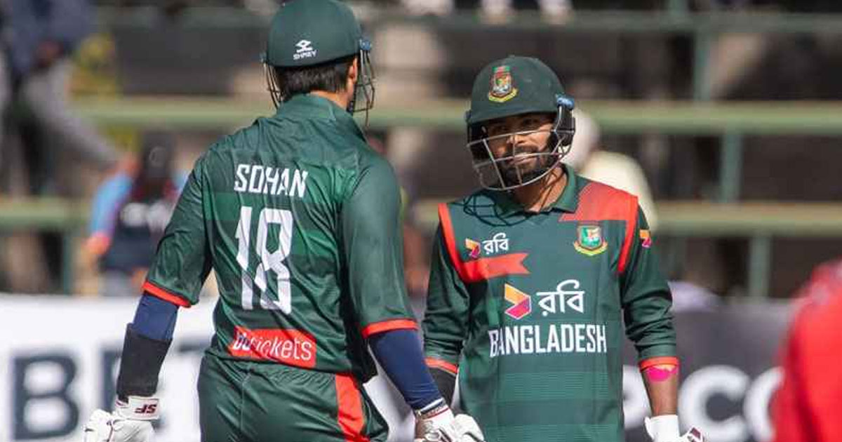 ১৪১ রান করেও বাংলাদেশকে ২৫ রানে হারাল জিম্বাবুয়ে