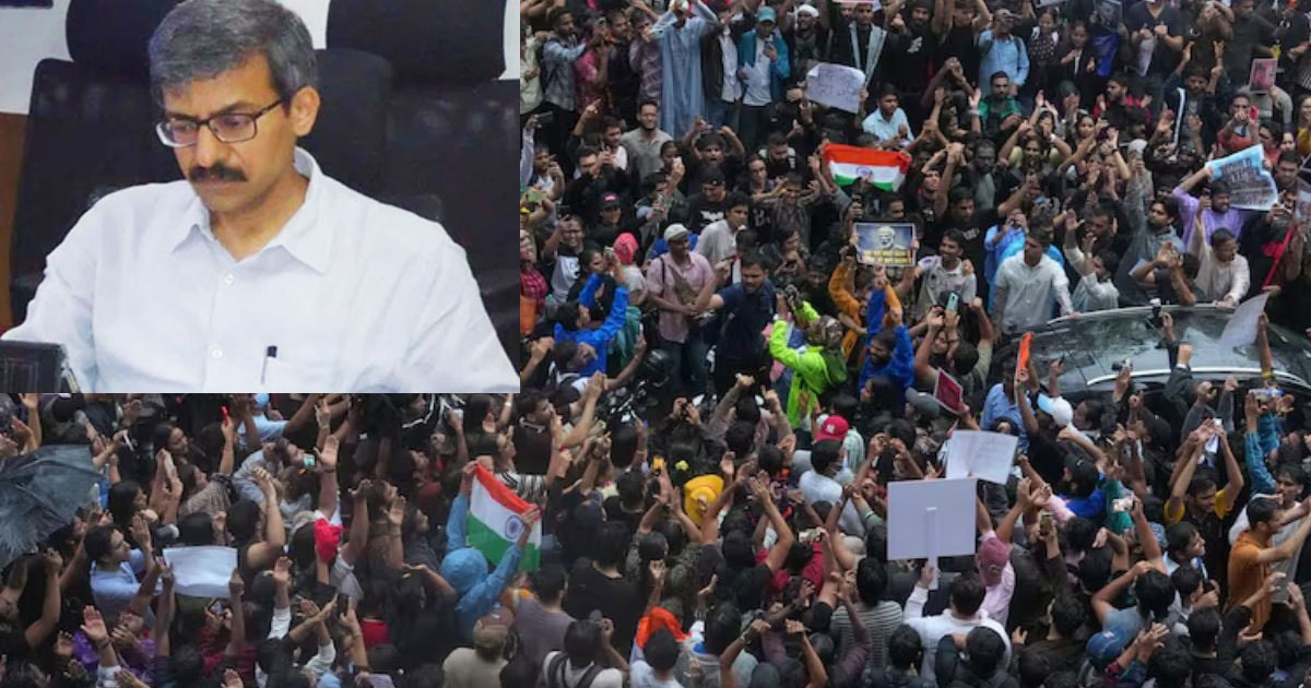 শিক্ষার্থী আন্দোলনের মুখে ভারতের শিক্ষা সচিব বদলি