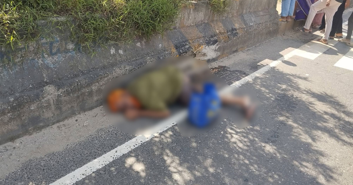 ছেলেকে দেখতে এসে ট্রাকচাপায় ব্যাংক কর্মকর্তা নিহত