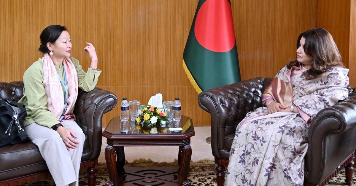 ‘ফ্যামিলি কার্ড’ কর্মসূচিতে ডব্লিউএফপির সহযোগিতা চাইলেন শামা ওবায়েদ