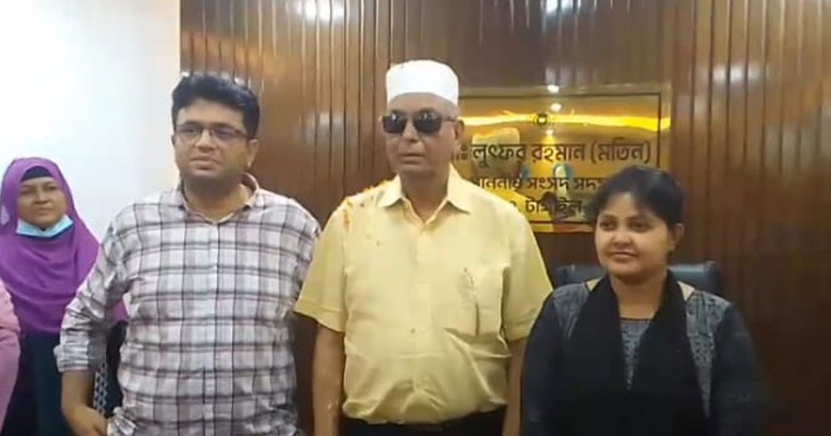 কালিহাতী উপজেলা পরিষদে সংসদ সদস্যের পরিদর্শন কক্ষ উদ্বোধন