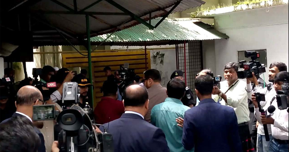 র‍্যাবের ‘আয়নাঘর’ পরিদর্শনে ট্রাইব্যুনালের বিচারক ও প্রসিকিউশন দল