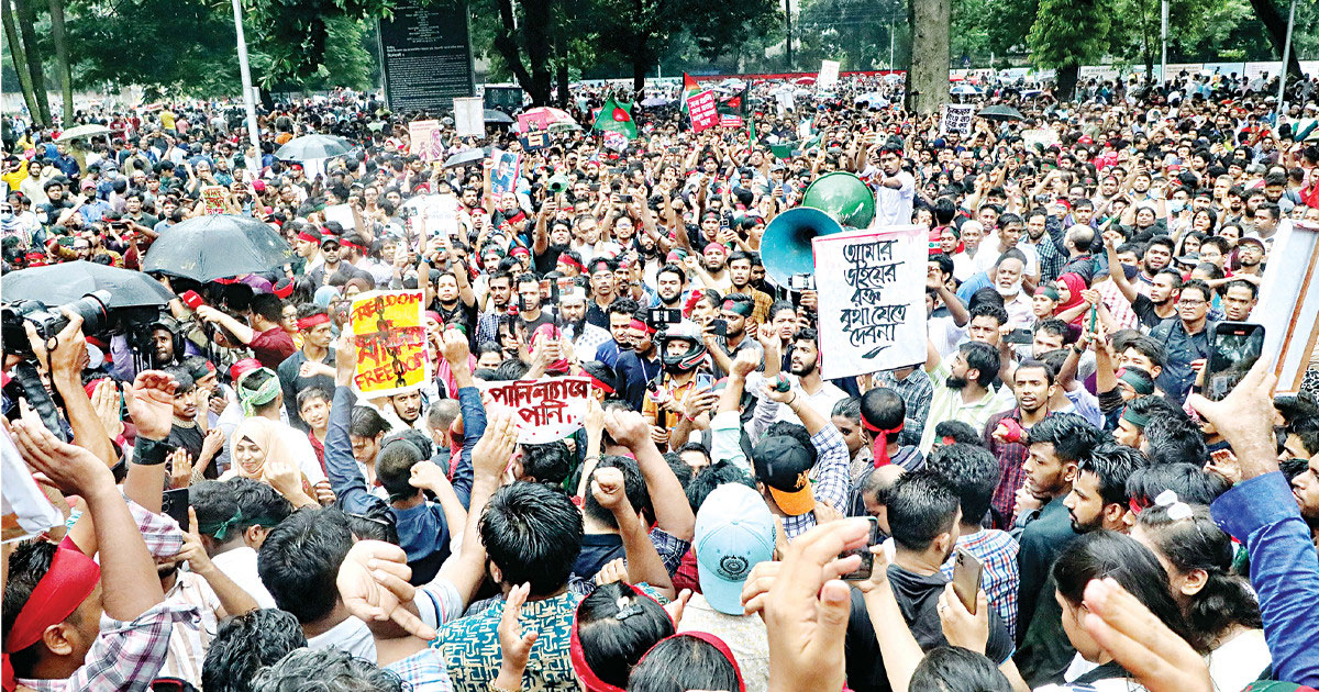 গণঅভ্যুত্থানের দিনলিপি: ৩ আগস্ট ২০২৪ -এক দফার দাবিতে উত্তাল বাংলাদেশ