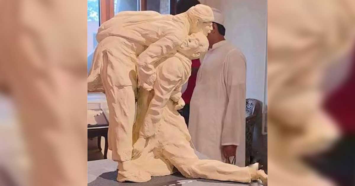 জুলাই আন্দোলনের ভাস্কর্য অপসারণের দাবি হেফাজতের