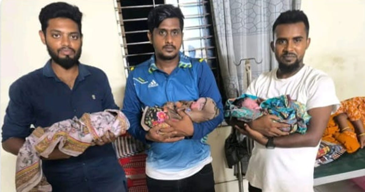 কুষ্টিয়ায় একসঙ্গে তিন সন্তানের জন্ম