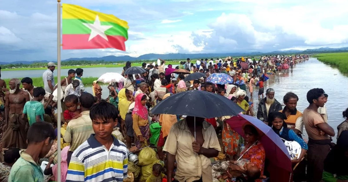 ১০ লাখ রোহিঙ্গা বাংলাদেশে প্রবেশের তথ্য ঠিক নয়, দাবি মিয়ানমারের