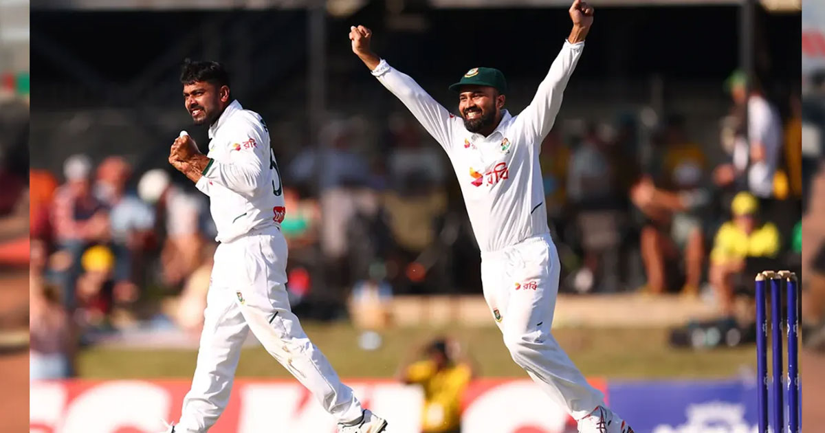 রেকর্ড গড়ে অস্ট্রেলিয়ার মাটিতে বাংলাদেশের ঐতিহাসিক জয়