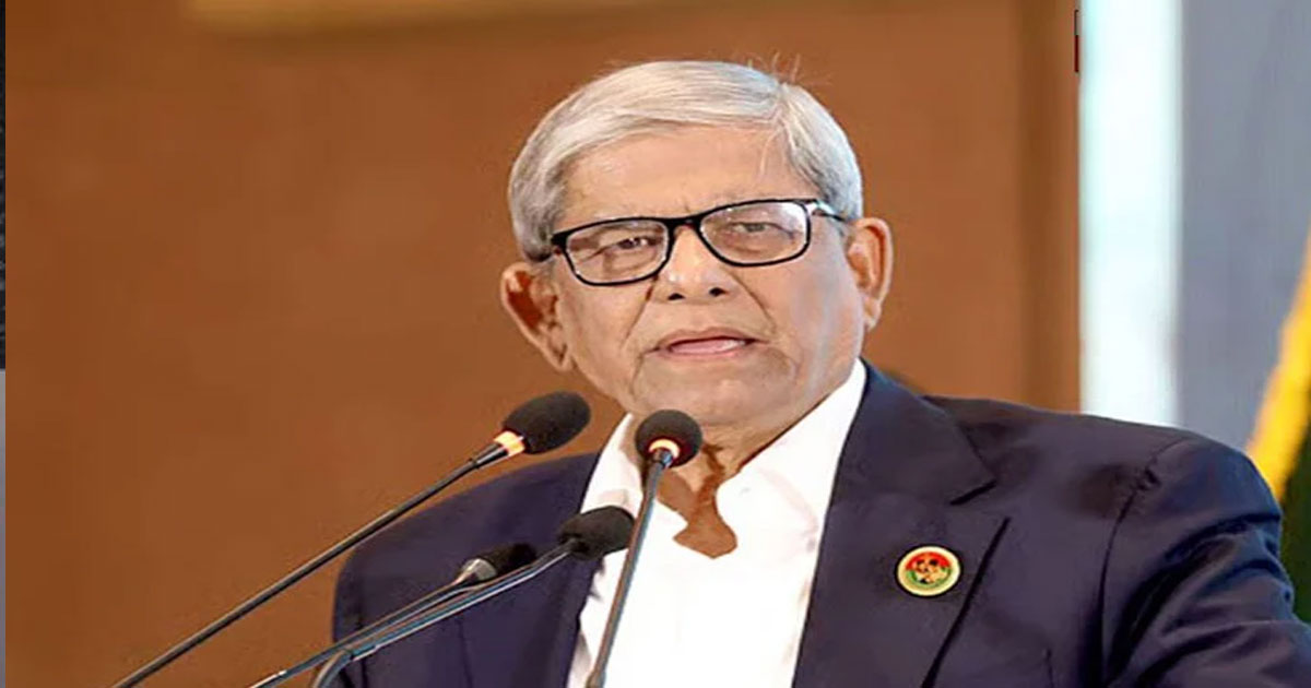 রাষ্ট্রপতি পদপ্রার্থী মির্জা ফখরুল ইসলামের মনোনয়নপত্র বৈধ