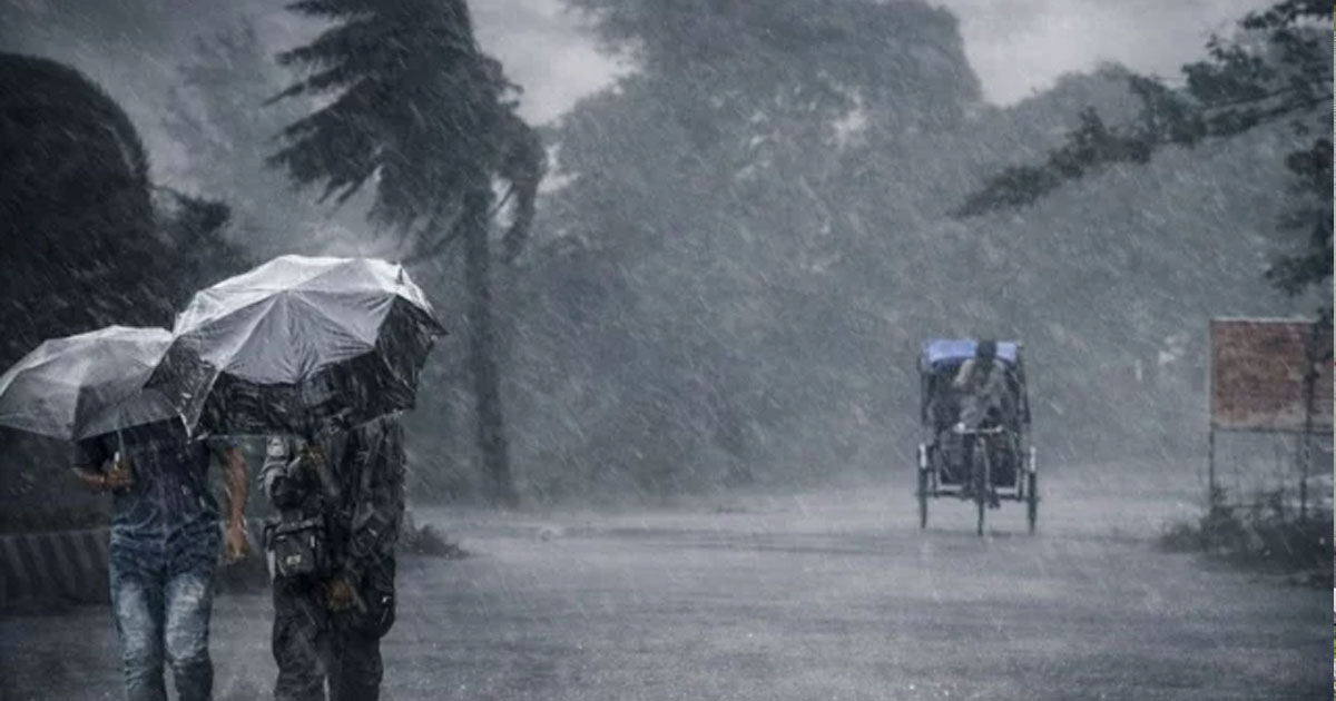 ১৩ অঞ্চলে ঝোড়ো হাওয়াসহ বৃষ্টির পূর্বাভাস