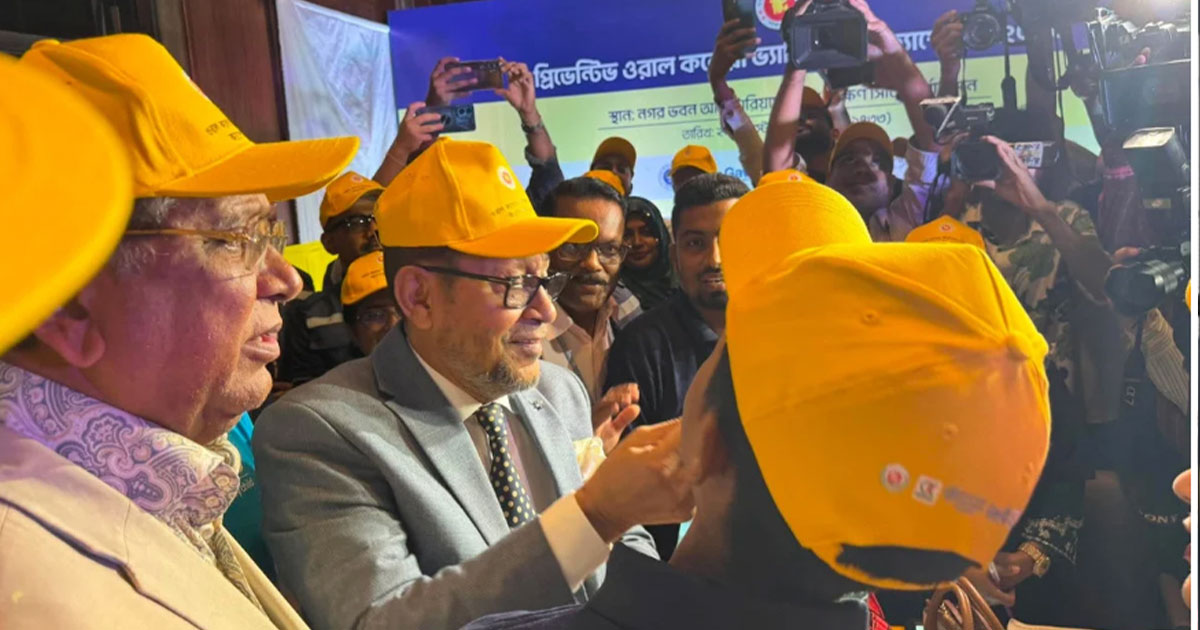 কলেরা ভ্যাকসিন এক বছরের বেশি বয়সী শিশুদের দেওয়া যাবে : স্বাস্থ্যমন্ত্রী
