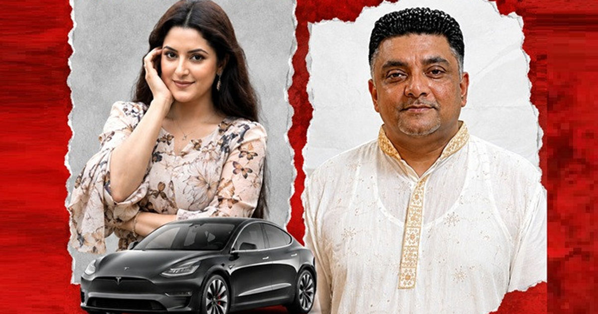 পরীমণির গাড়ি বিতর্কে আলোচিত ‘মাসরুর’ পুতুলের সাবেক স্বামী
