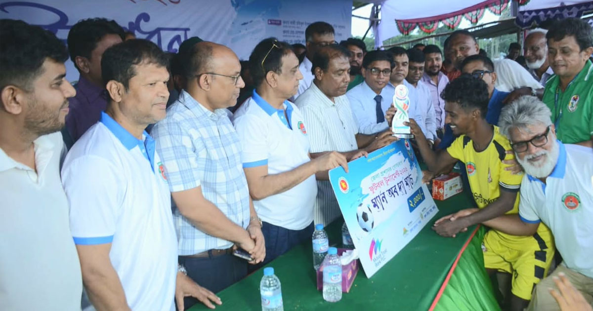 টাইব্রেকারে শেরপুরকে হারিয়ে বগুড়া সিটি কর্পোরেশনের জয়