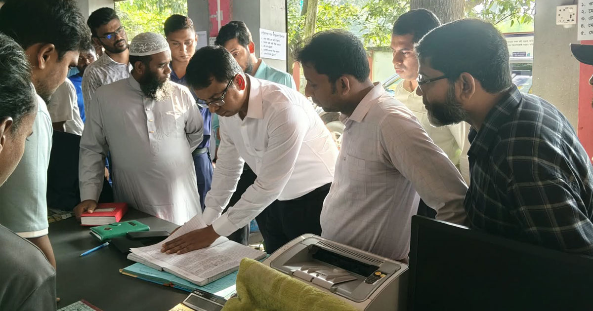 কালাইয়ে সার ডিলার ও খুচরা  বিক্রেতাদের গোডাউনে অভিযান, জরিমানা ২০৫০০