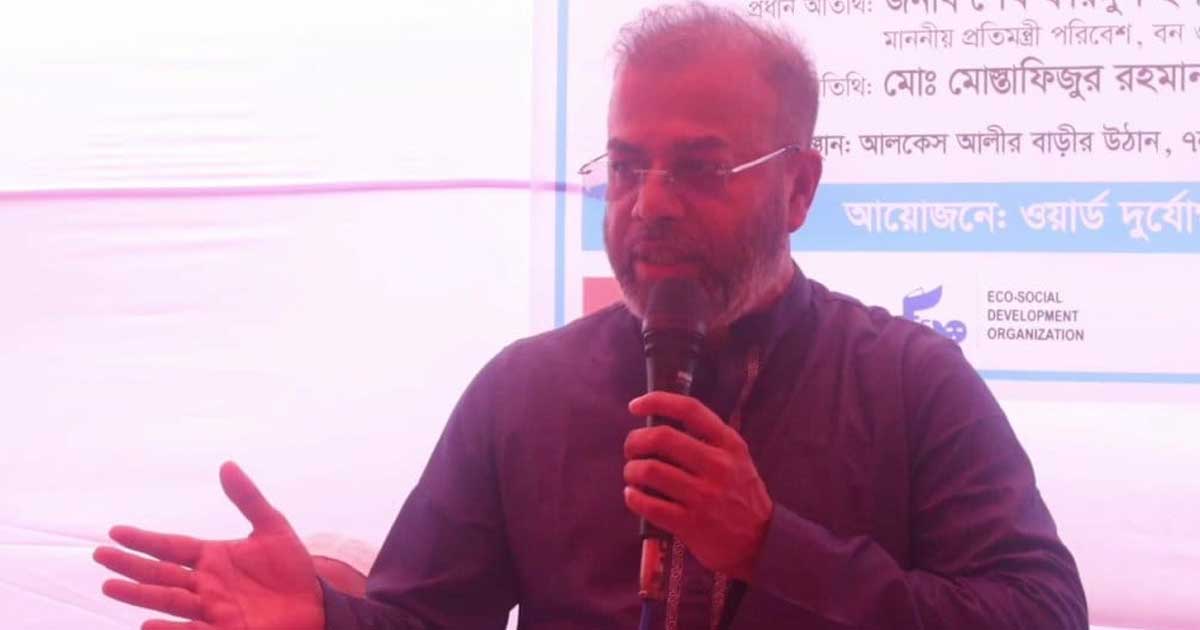 বরেন্দ্রে পানির ভবিষ্যৎ নিয়ে সতর্কবার্তা প্রতিমন্ত্রীর