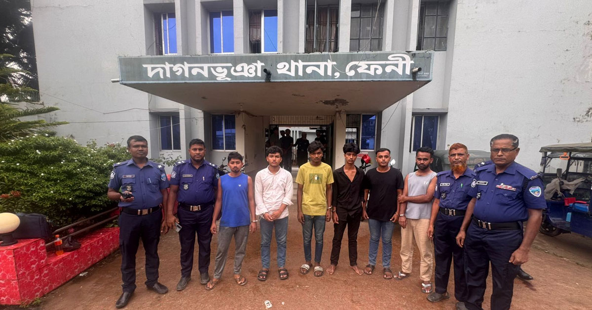 দাগনভূঞায় স্বামীকে বেঁধে স্ত্রীকে ধর্ষণচেষ্টার অভিযোগ, গ্রেফতার ৬