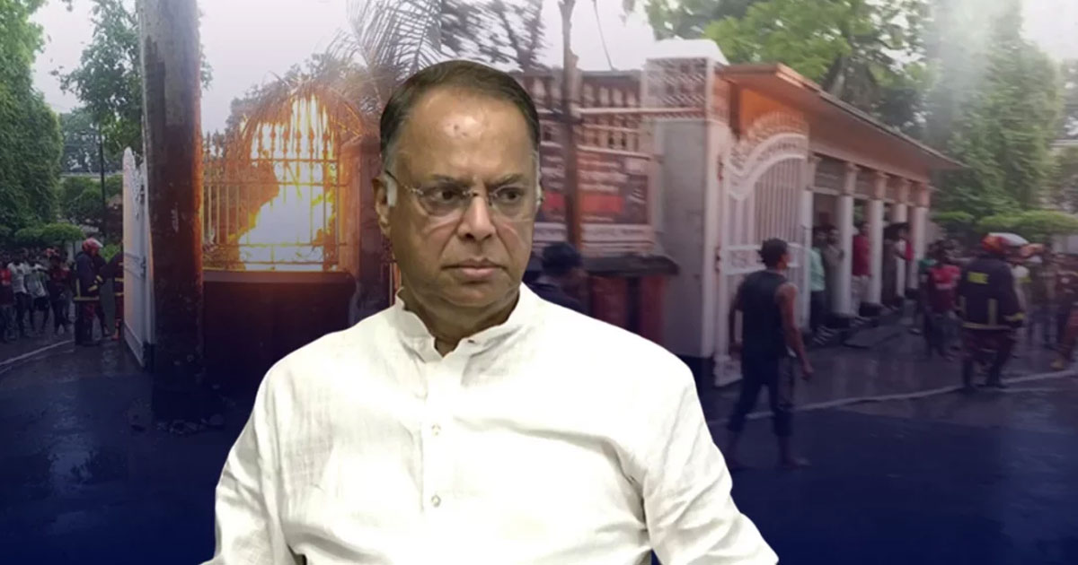 বজ্রপাতে জ্বালানিমন্ত্রী টুকুর সিরাজগঞ্জের বাসায় আগুন