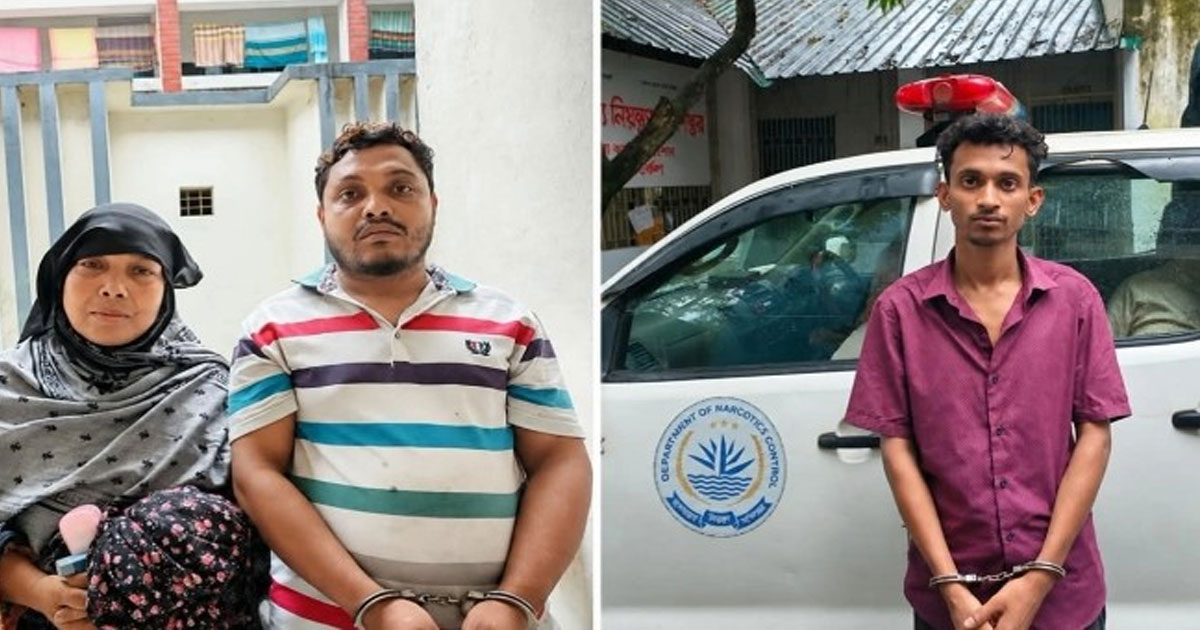 মাদকবিরোধী অভিযানে যশোরে  ৪ হাজার ৫ পিস ইয়াবাসহ গ্রেপ্তার ৩