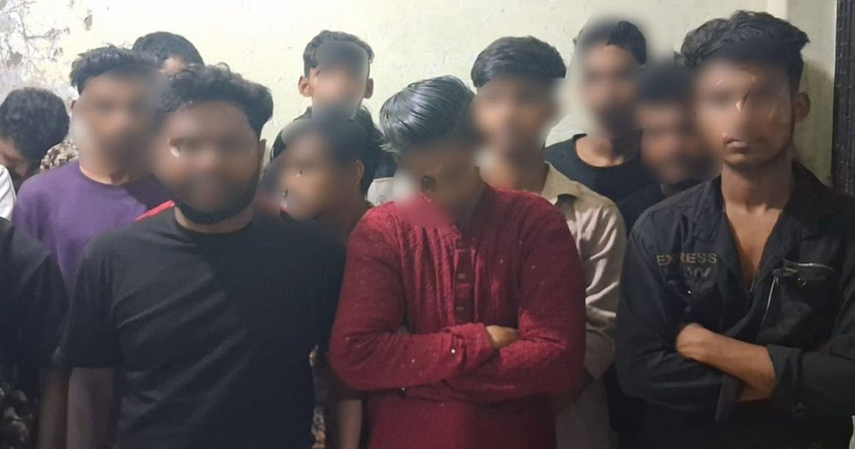 কুমিল্লায় একরাতে ৬২৪ কিশোর গ্যাং সদস্য আটক